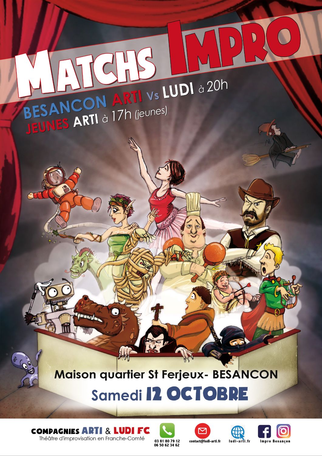 MATCH D'IMPROVISATION jeunes ARTI BESANCON