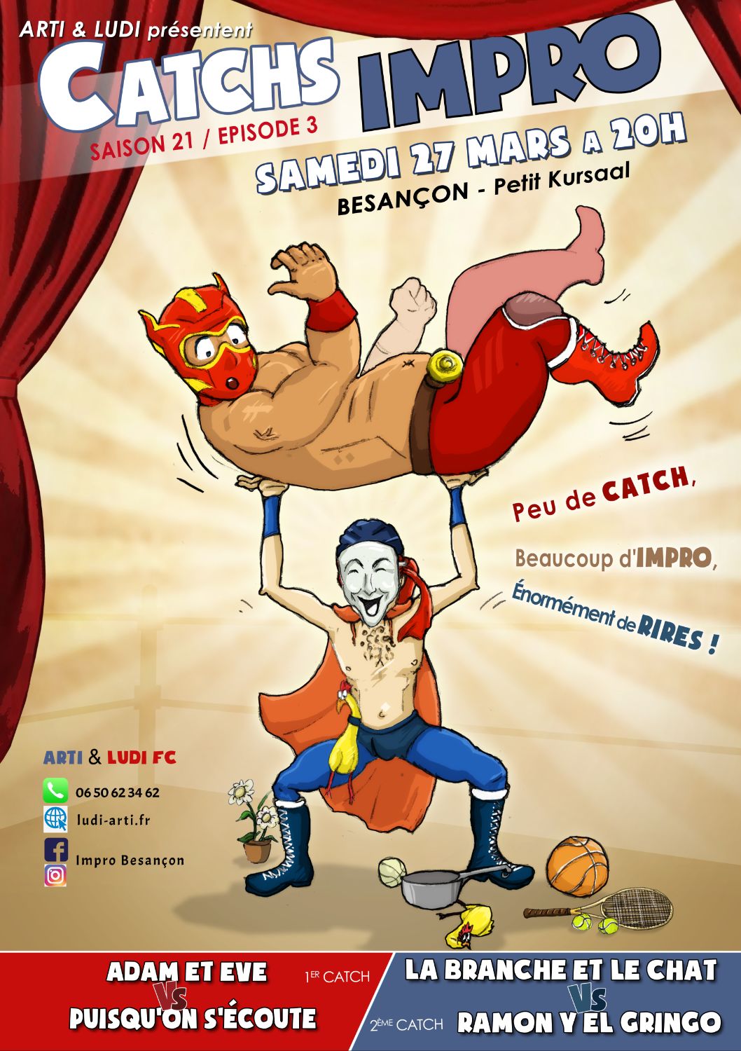 CATCH IMPRO saison 21 - épisode 3-