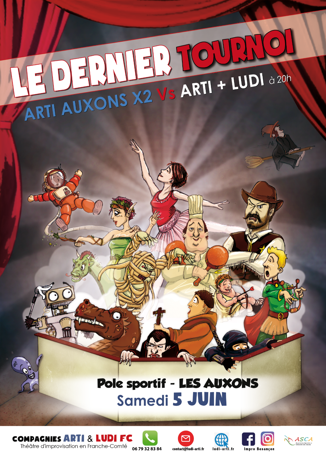 LE DERNIER TOURNOI DE MATCHS D'IMPROVISATION