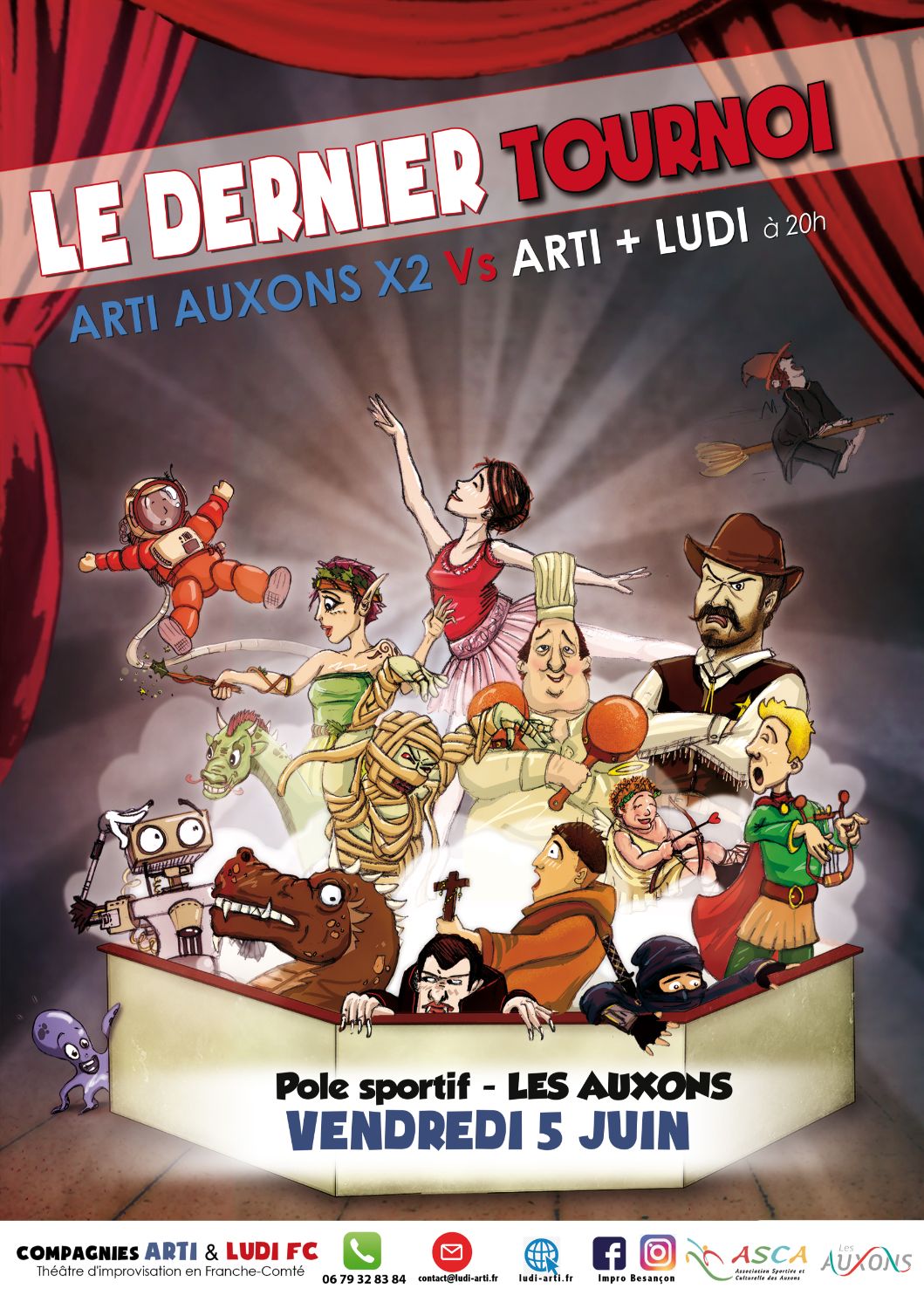 LE DERNIER TOURNOI DE MATCHS D'IMPROVISATION