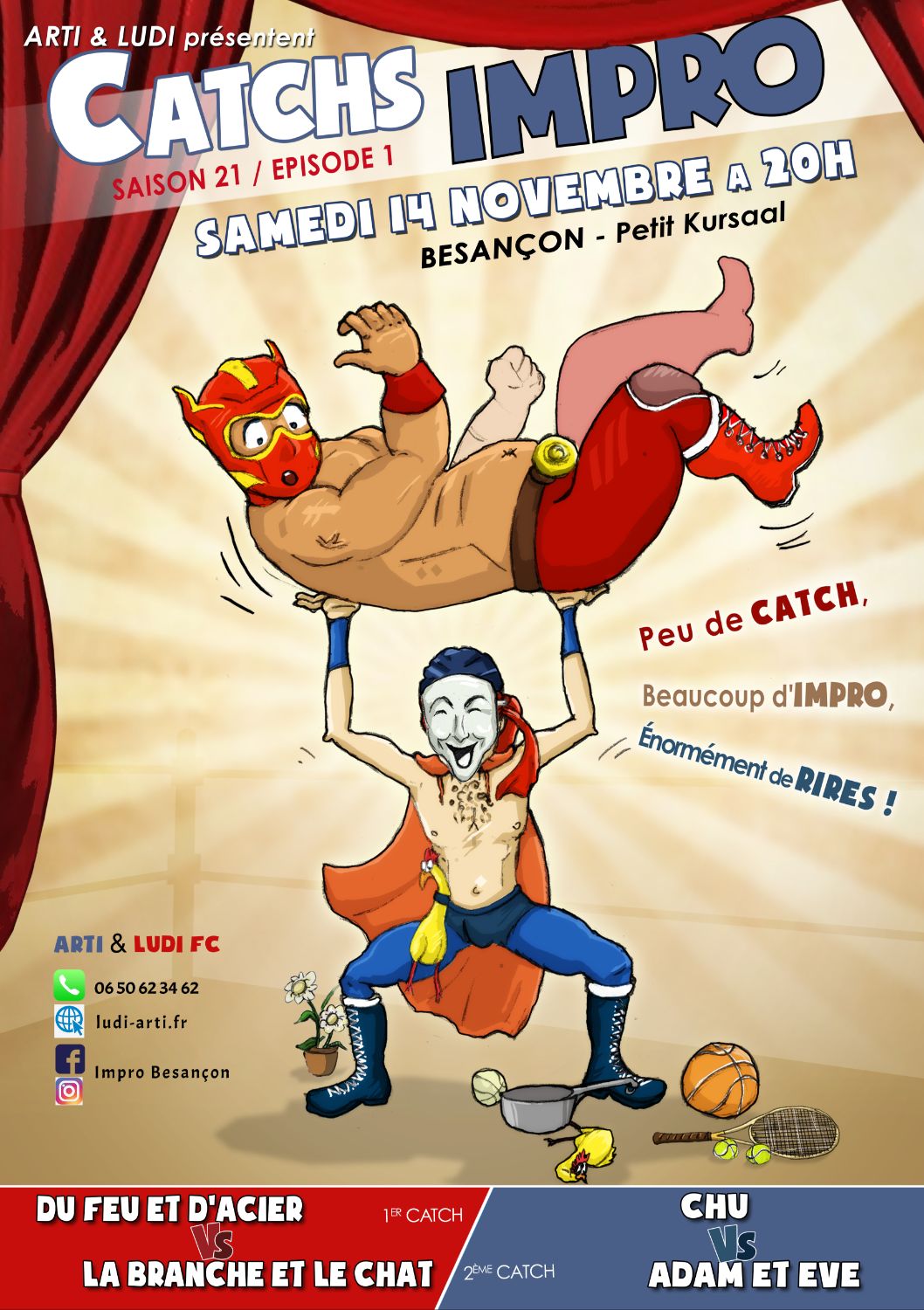 CATCH IMPRO saison 21 - épisode 1-