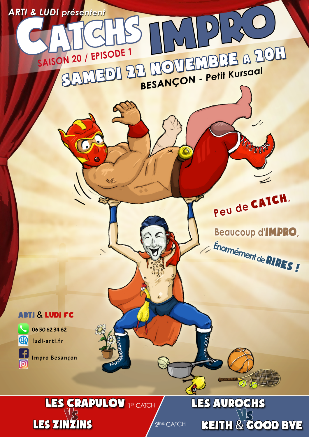 CATCH IMPRO saison 20 - épisode 1-