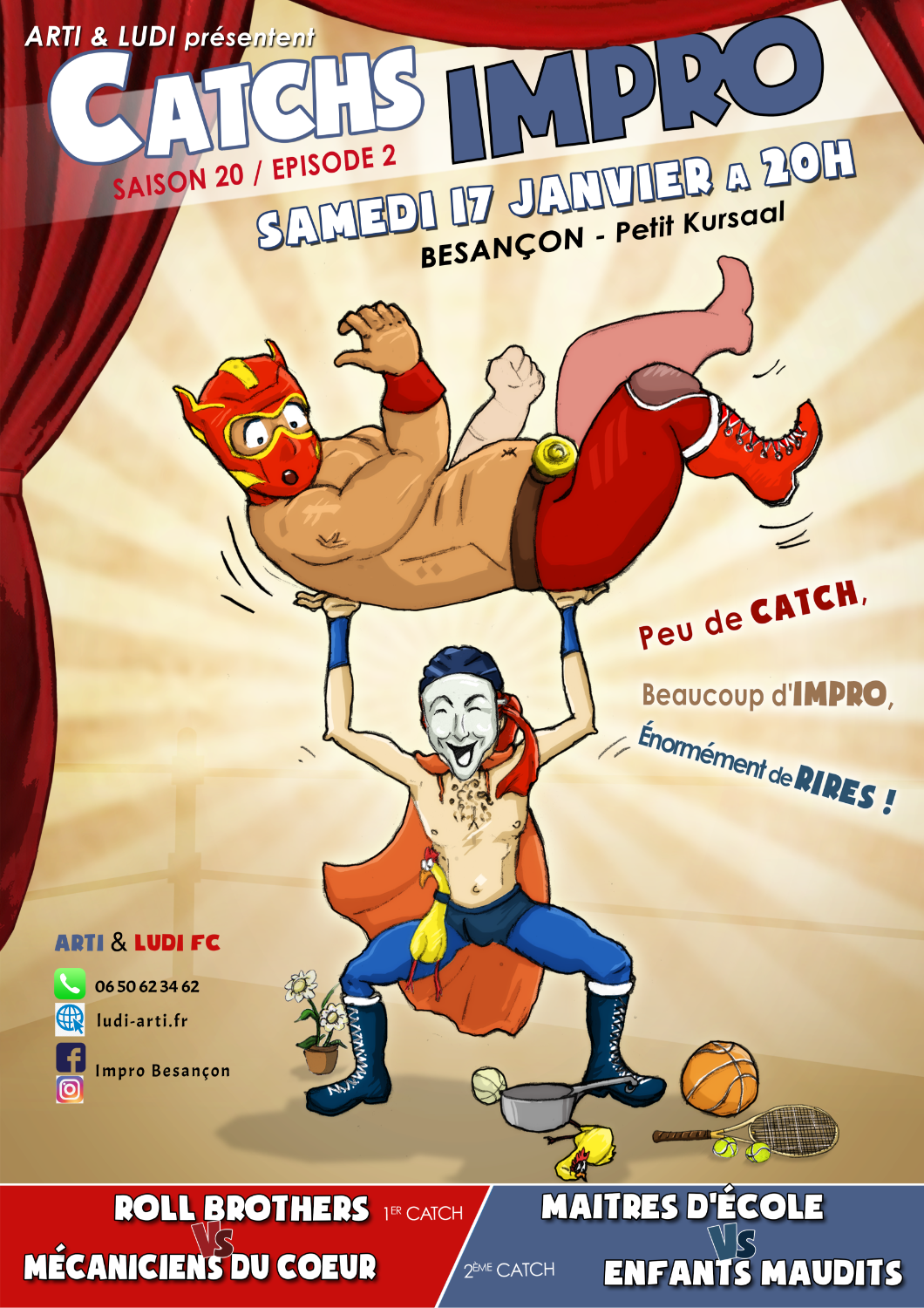 CATCH IMPRO saison 20 - épisode 2-