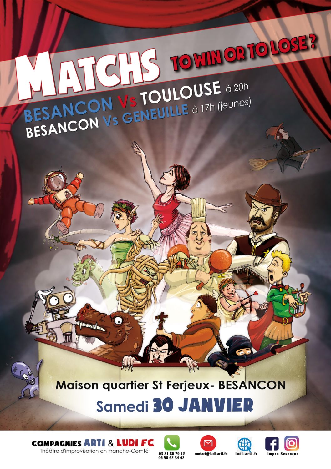 MATCH D'IMPROVISATION  