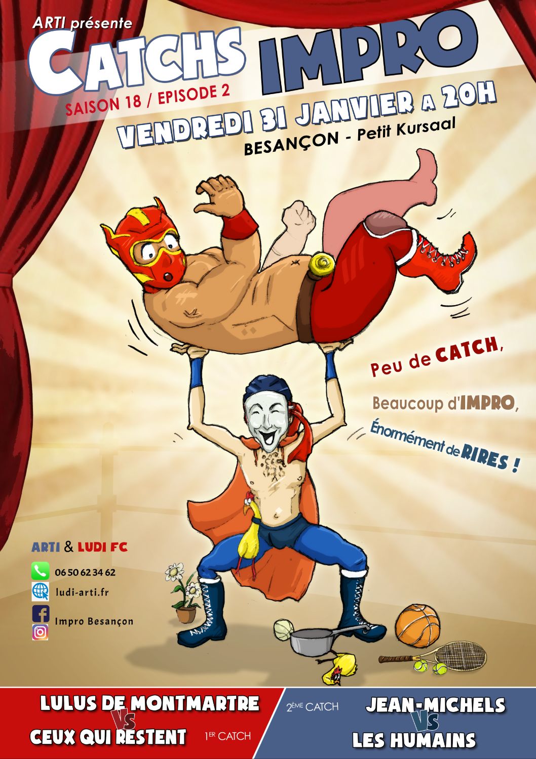 CATCH IMPRO saison 19 - épisode 2-