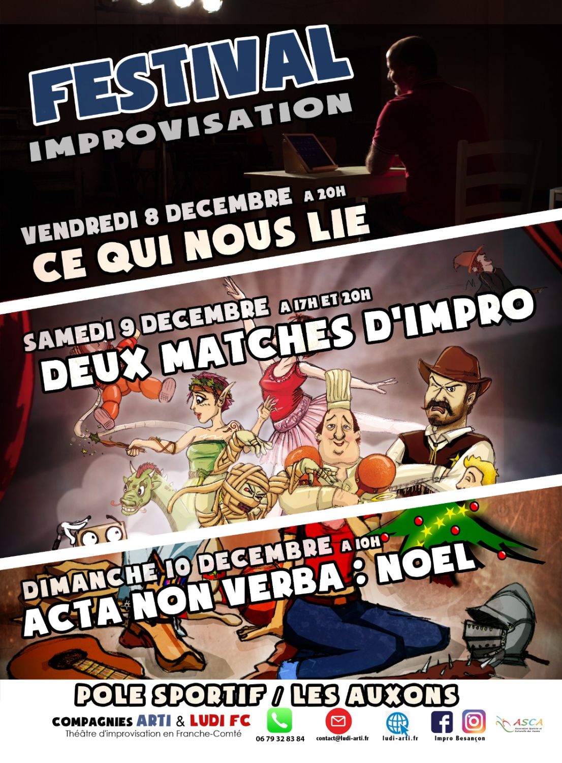 PASS 3 JOURS : FESTIVAL ARTI / ASCA