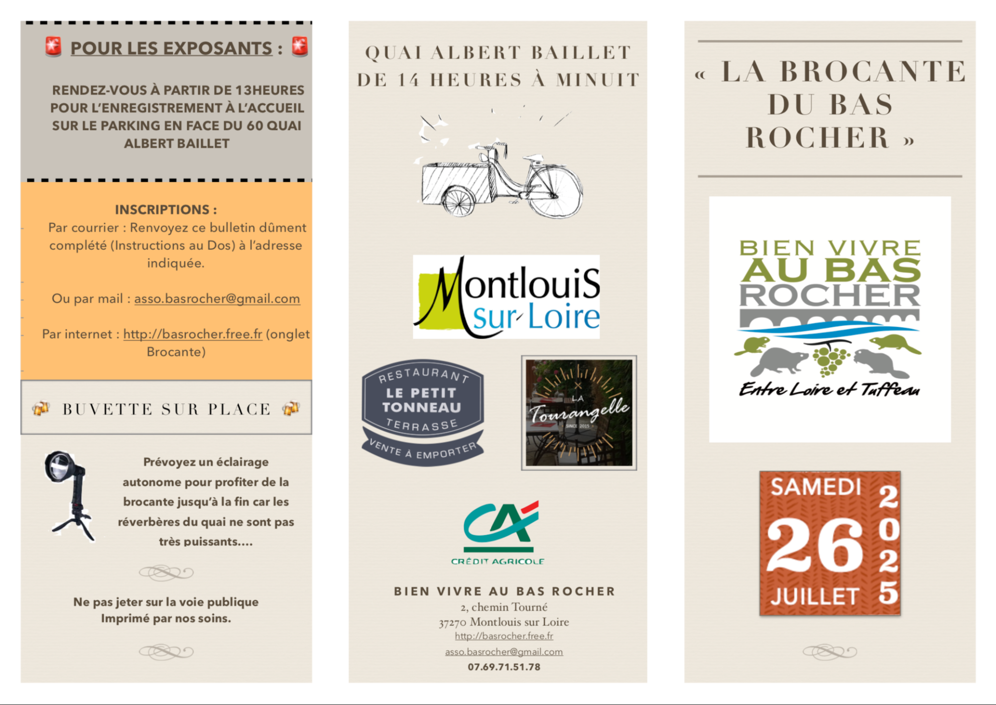 Brocante du Bas Rocher
