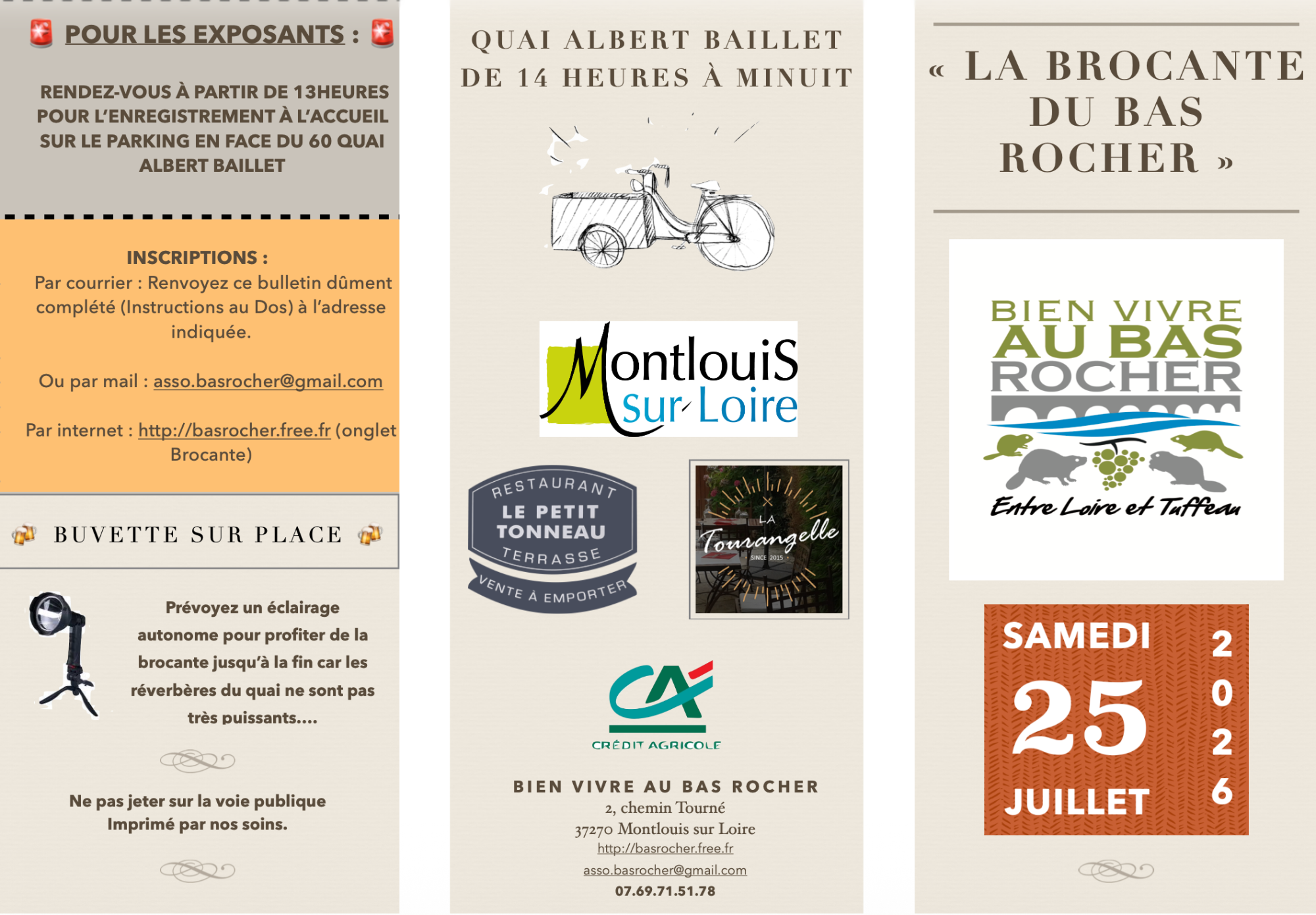 Brocante des Bords de Loire 2026