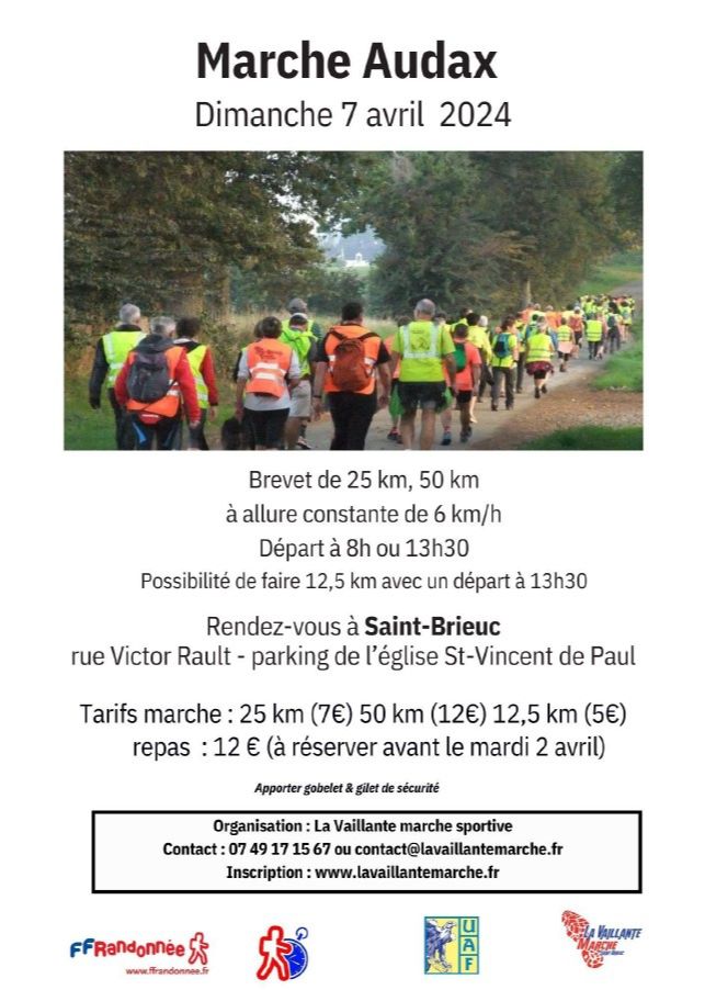 Audax 7 avril 2024