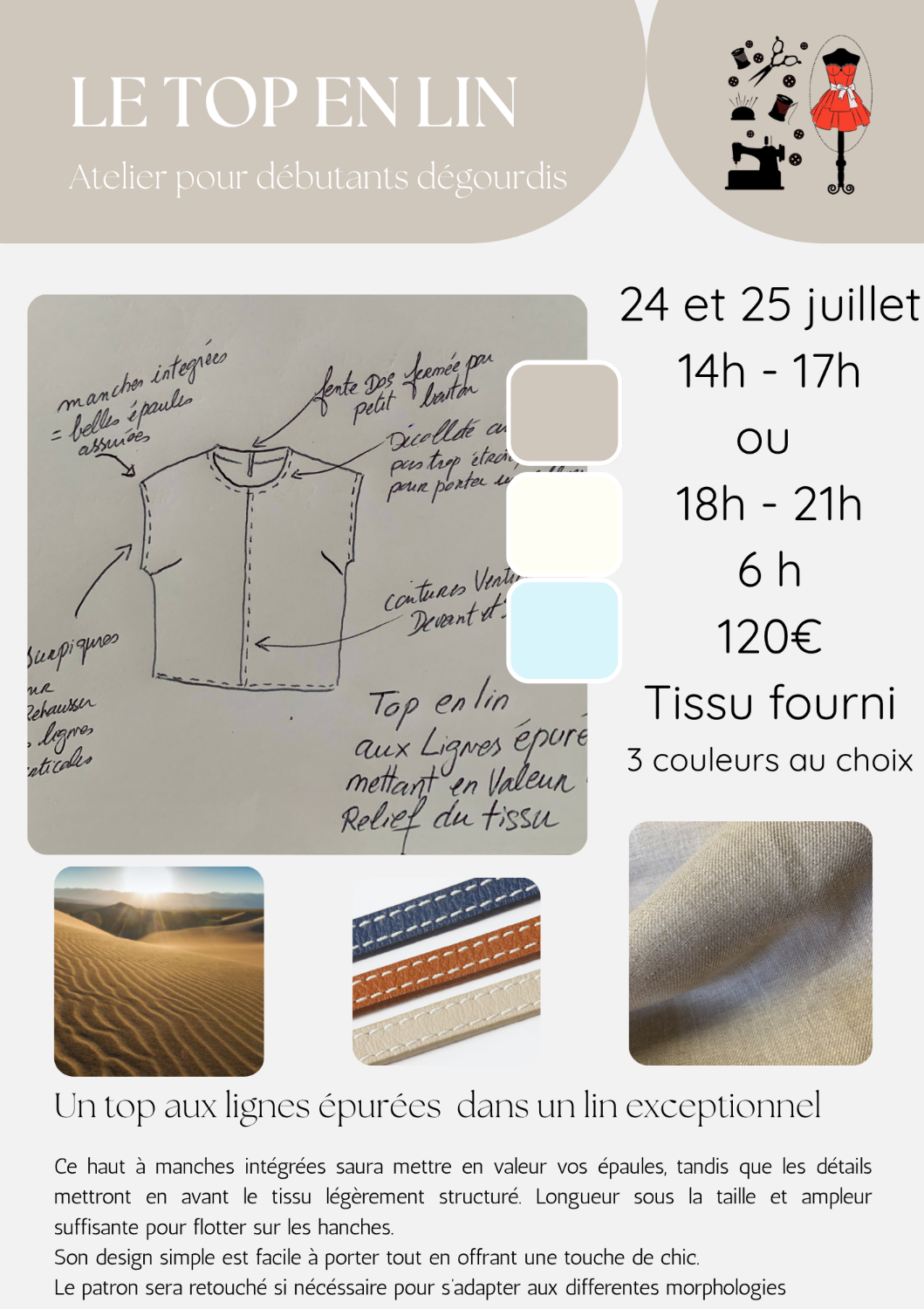 Eté 2025 Le top en lin