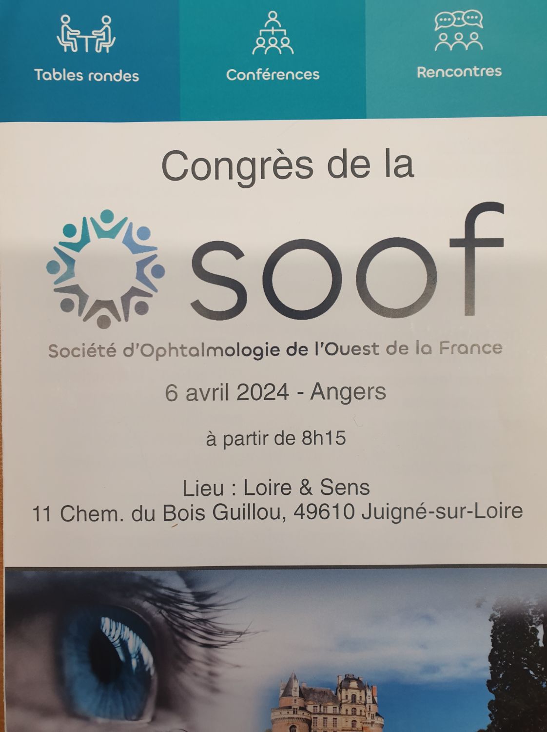 Congrès annuel de la Société d’Ophtalmologie de l’Ouest de la France