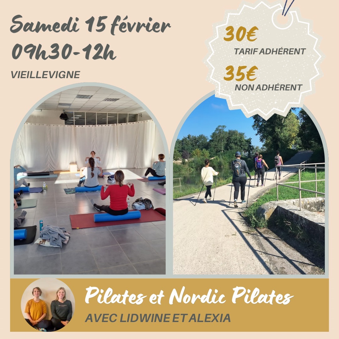 Stage Pilates et Nordic Pilates