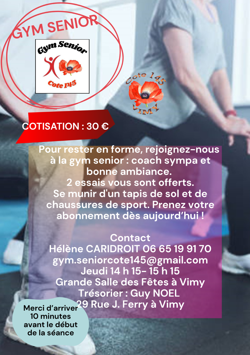 GYM SENIOR SAISON 2026 2027