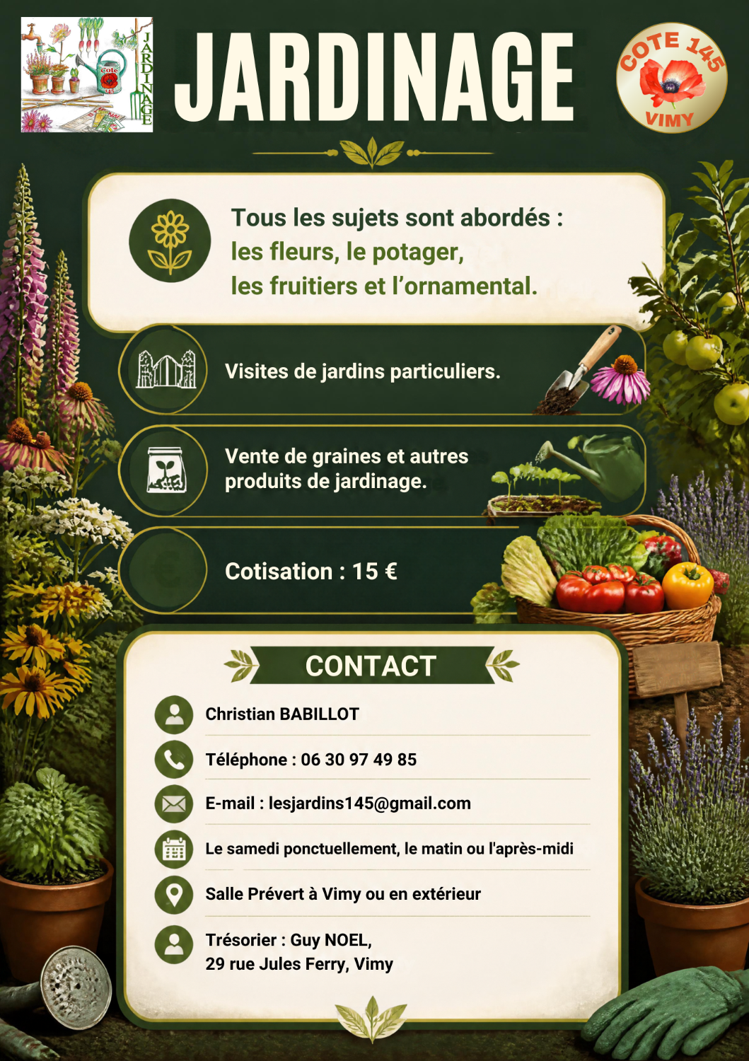 JARDINAGE SAISON 2026 2027