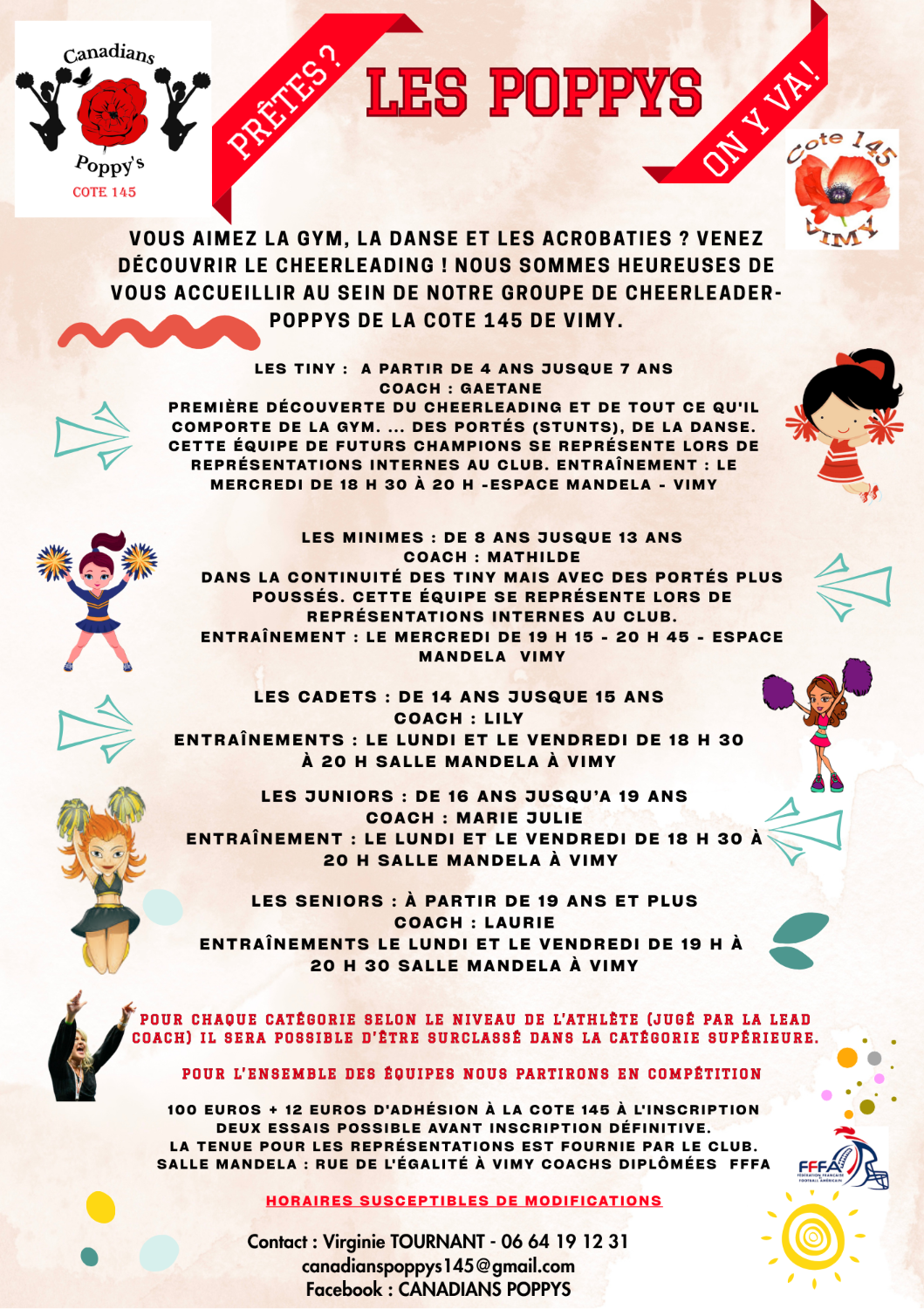 LES POPPYS SAISON 2026 2027