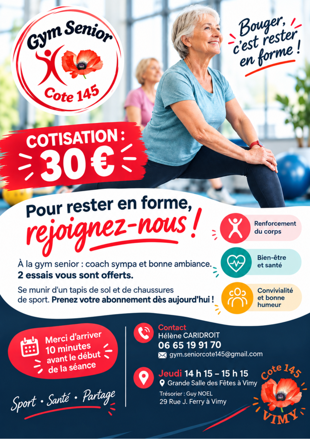 GYM SENIOR SAISON 2026 2027
