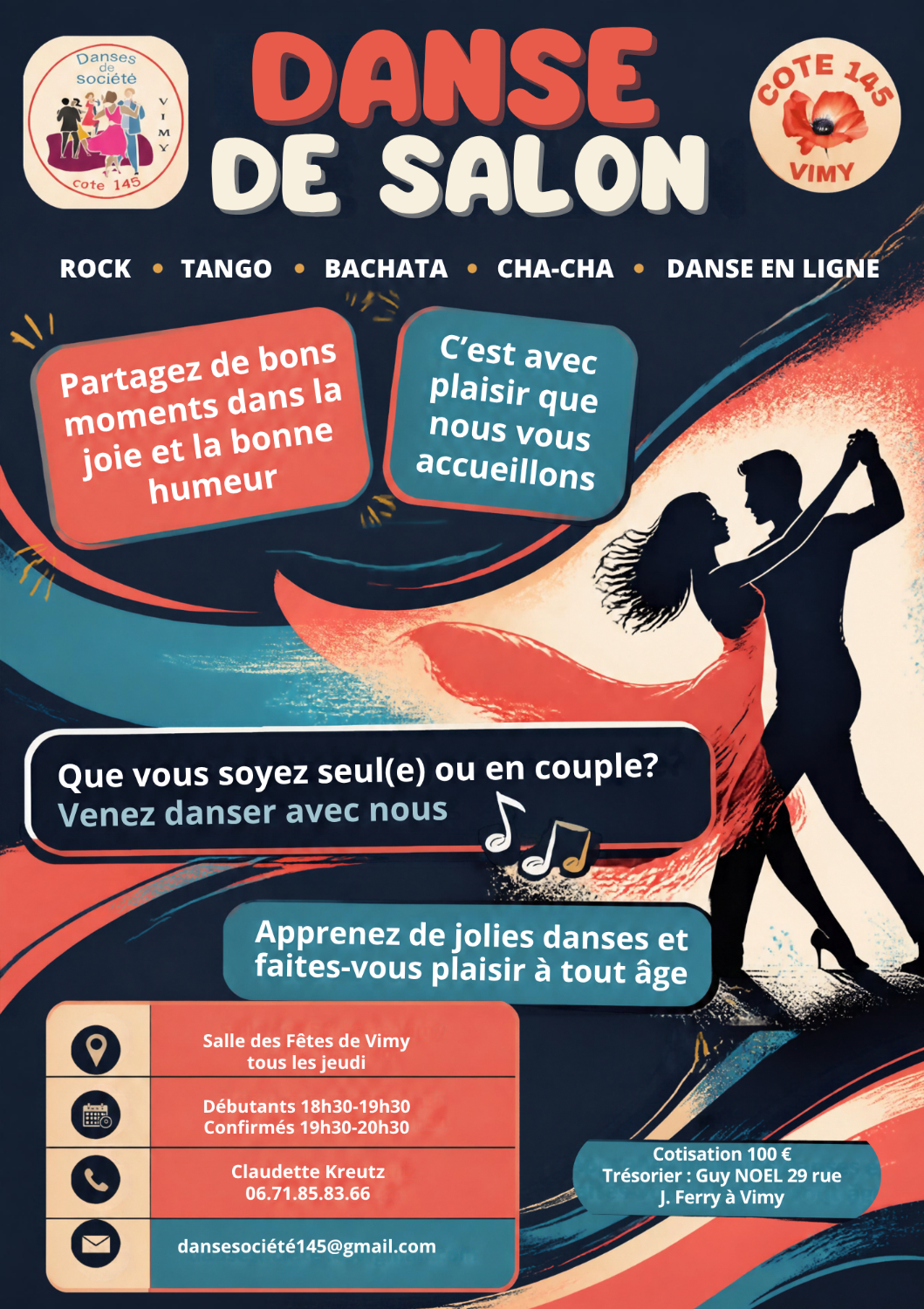 DANSE DE SOCIETE 2026 2027