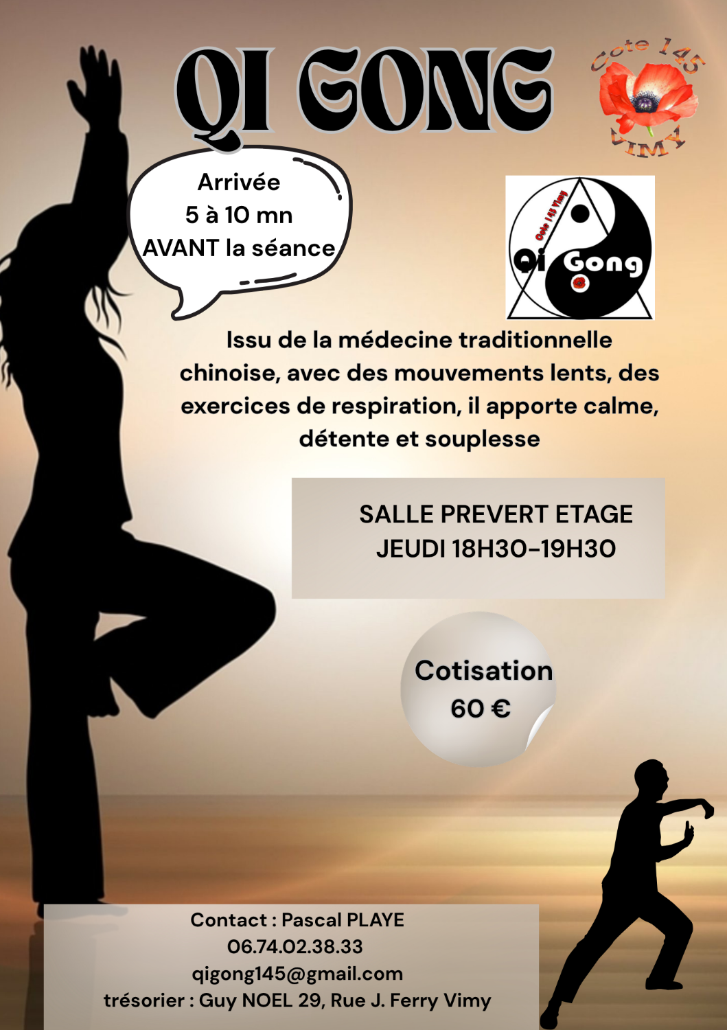 QI GONG 2026 2027 JEUDI 18H30