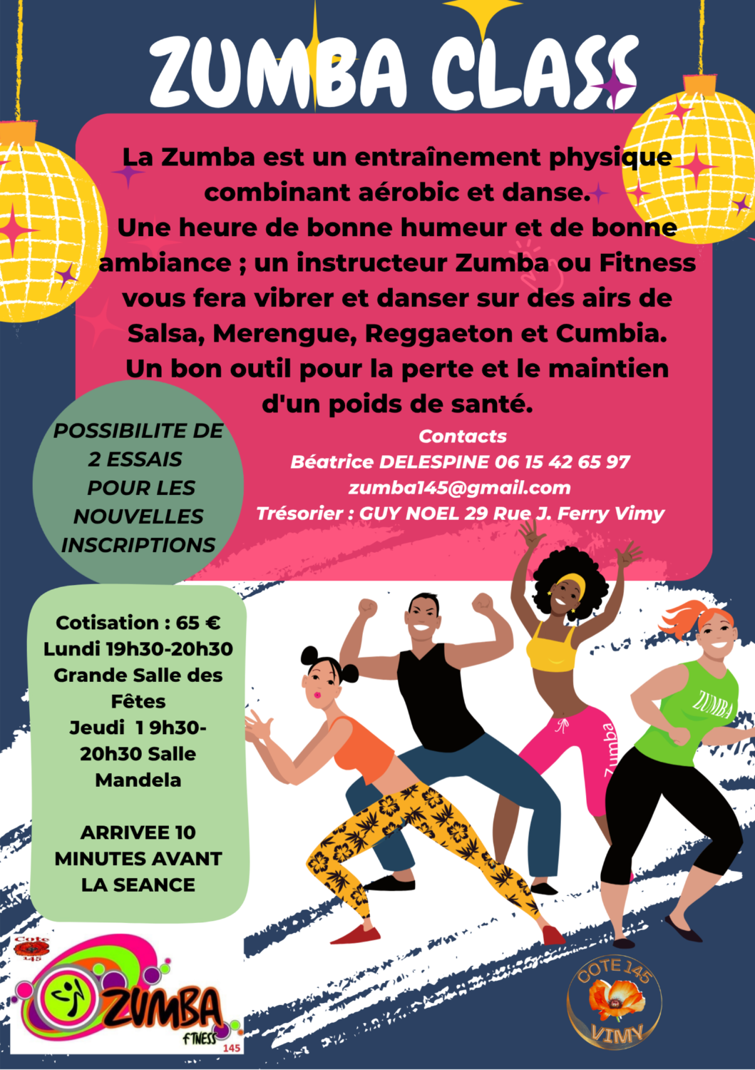 ZUMBA SAISON 2026 2027