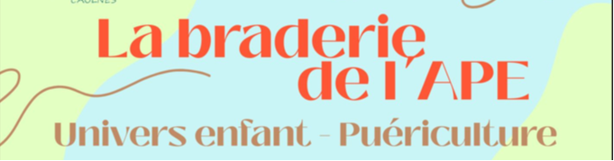La braderie de l'APE