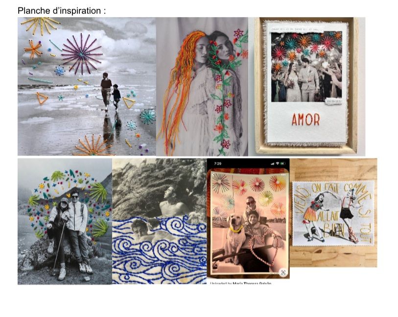 Stage créatif : Broderie sur photo