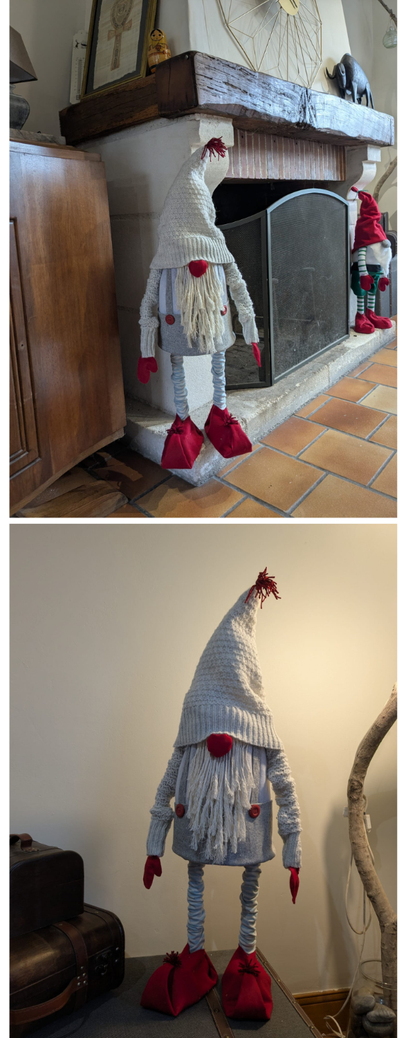 Arts créatifs à 4 mains : Le lutin de Noël