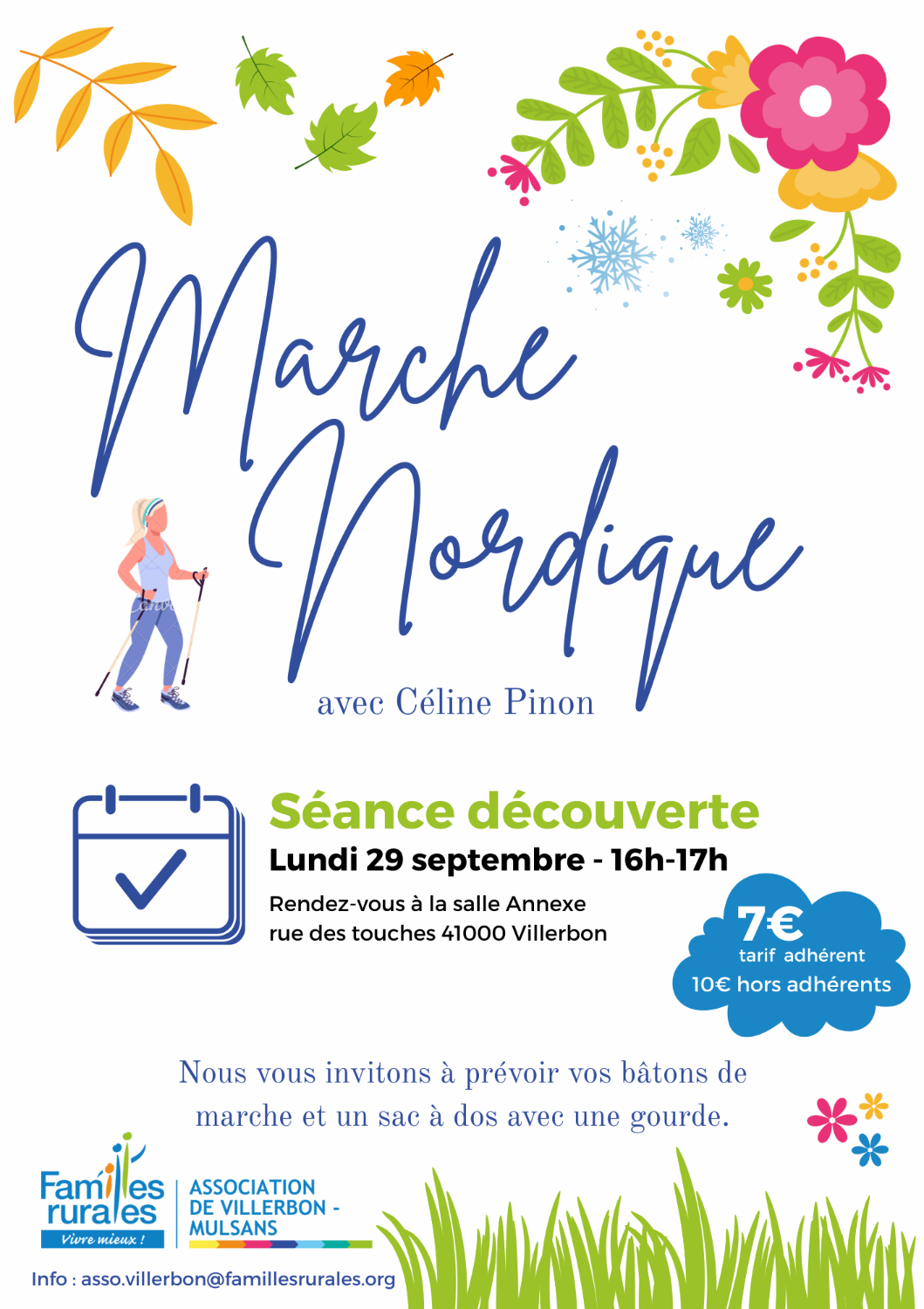 Découverte de la marche nordique