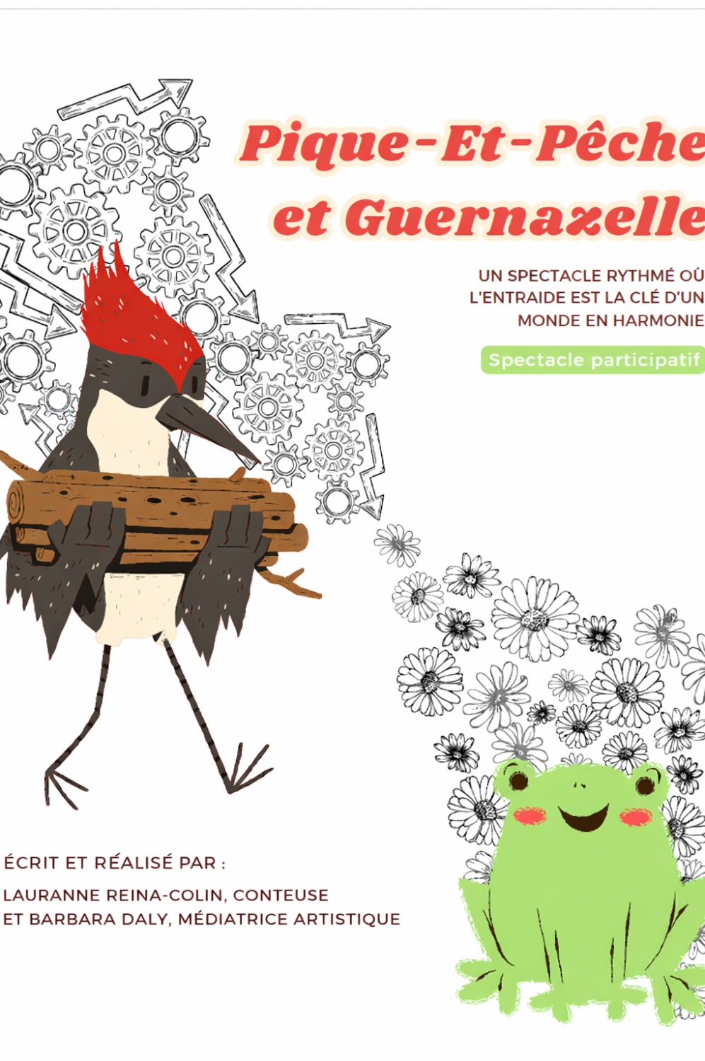 Pique-Et-Pêche Et Guerrnazelle : Spectacle participatif