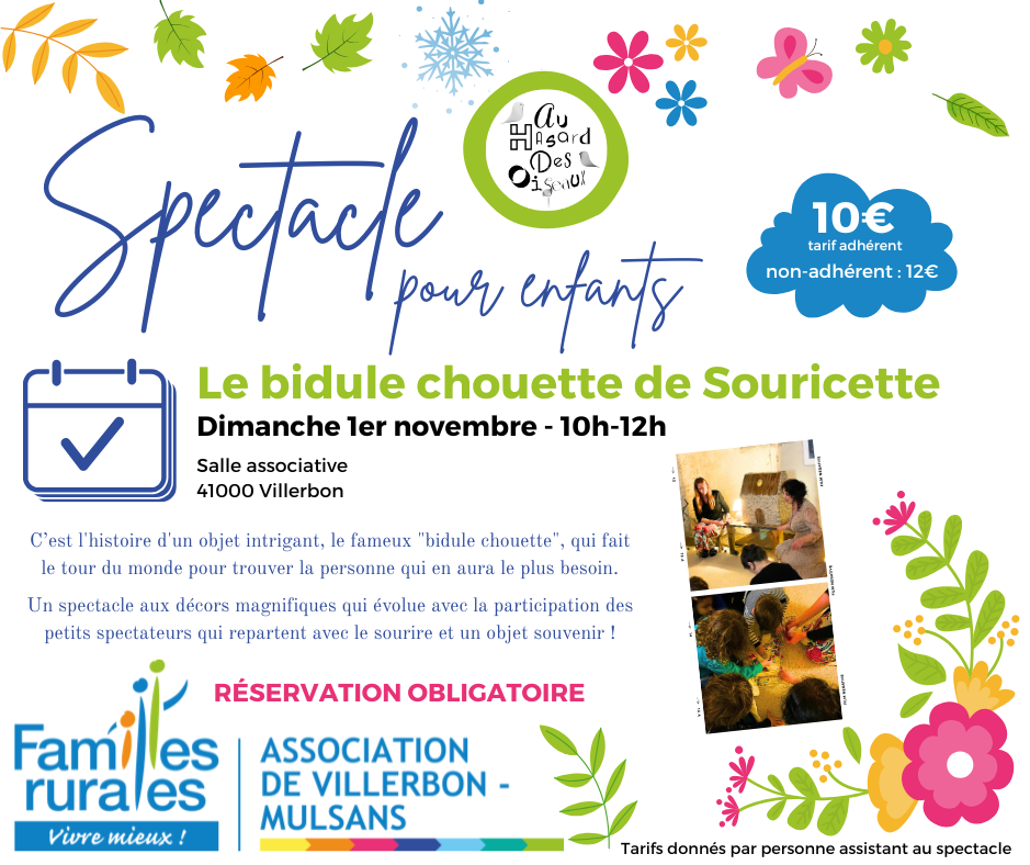 Le bidule chouette de Souricette : Spectacle