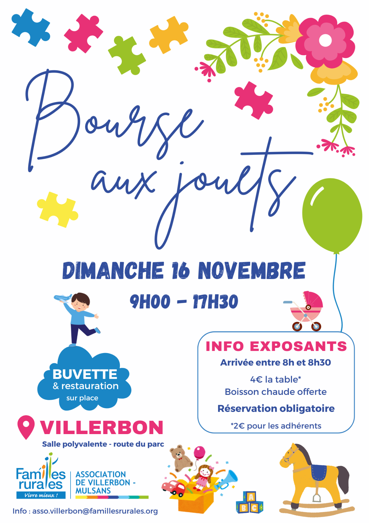 La bourse aux jouets