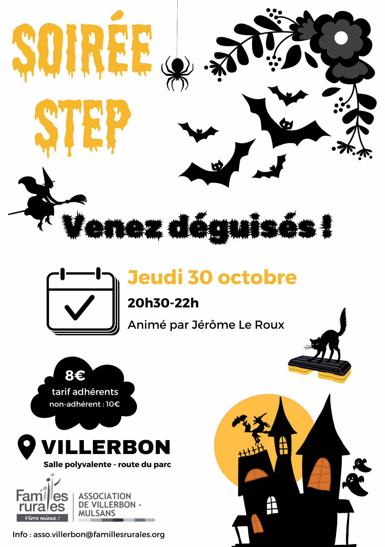 Soirée Step Halloween