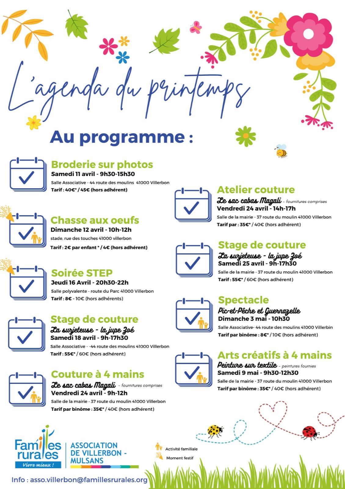 Programme de Printemps