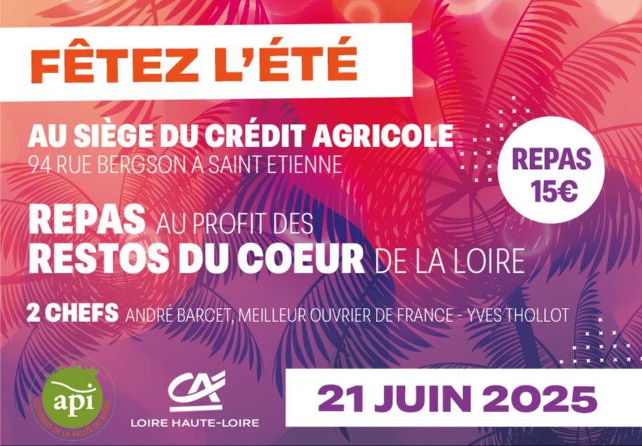 Repas au profit des Restos de la Loire