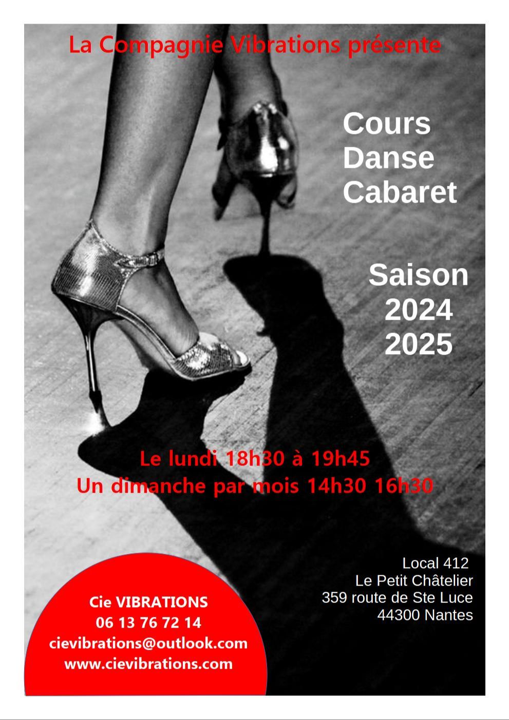 cours cabaret à l'unité 2024/2025