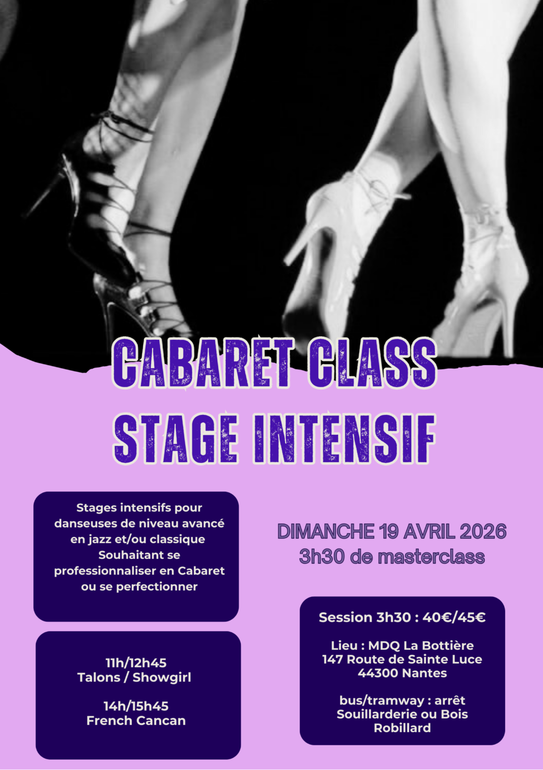 Master class Dimanche 19 avril