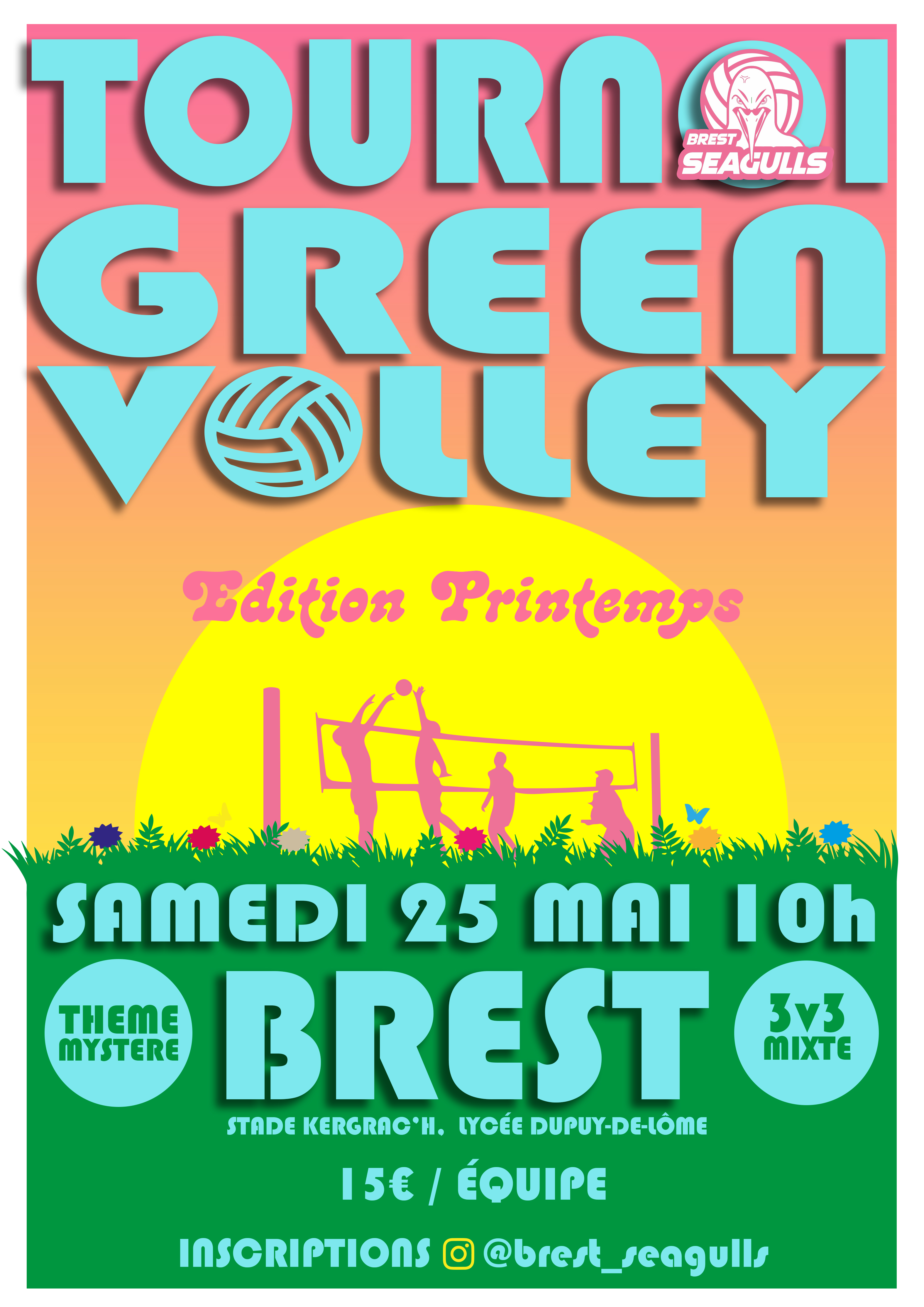 TOURNOI DE GREEN VOLLEY - Edition Printemps