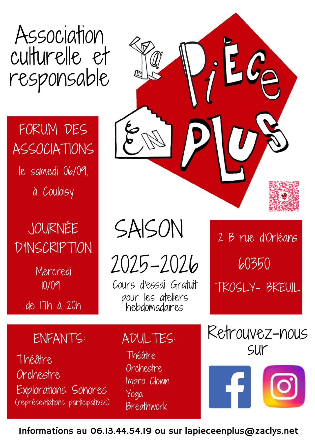 Campagne d'adhésions 2025 - 2026