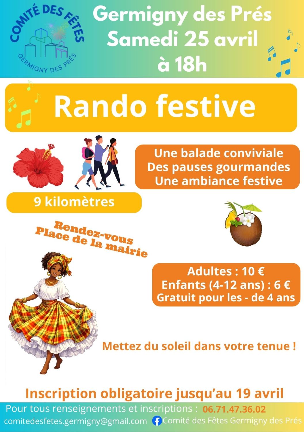 Rando festive Germigny des Prés 2026