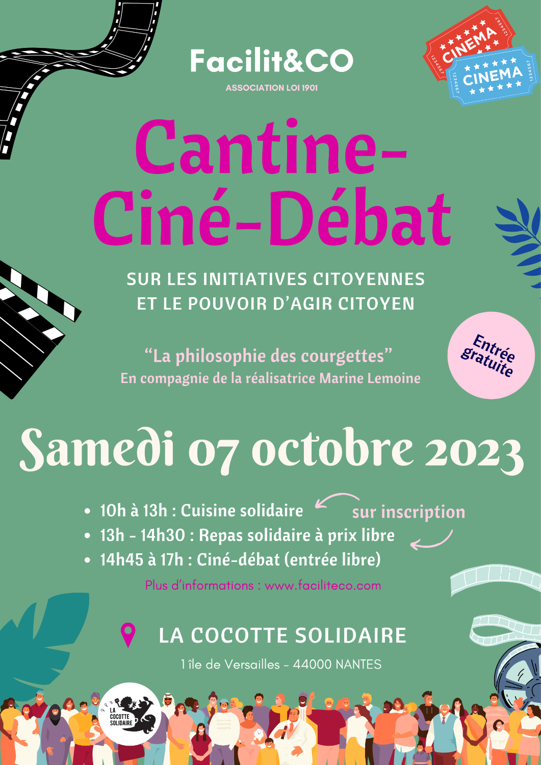 Ciné-débat sur les Initiatives Citoyennes de Transition