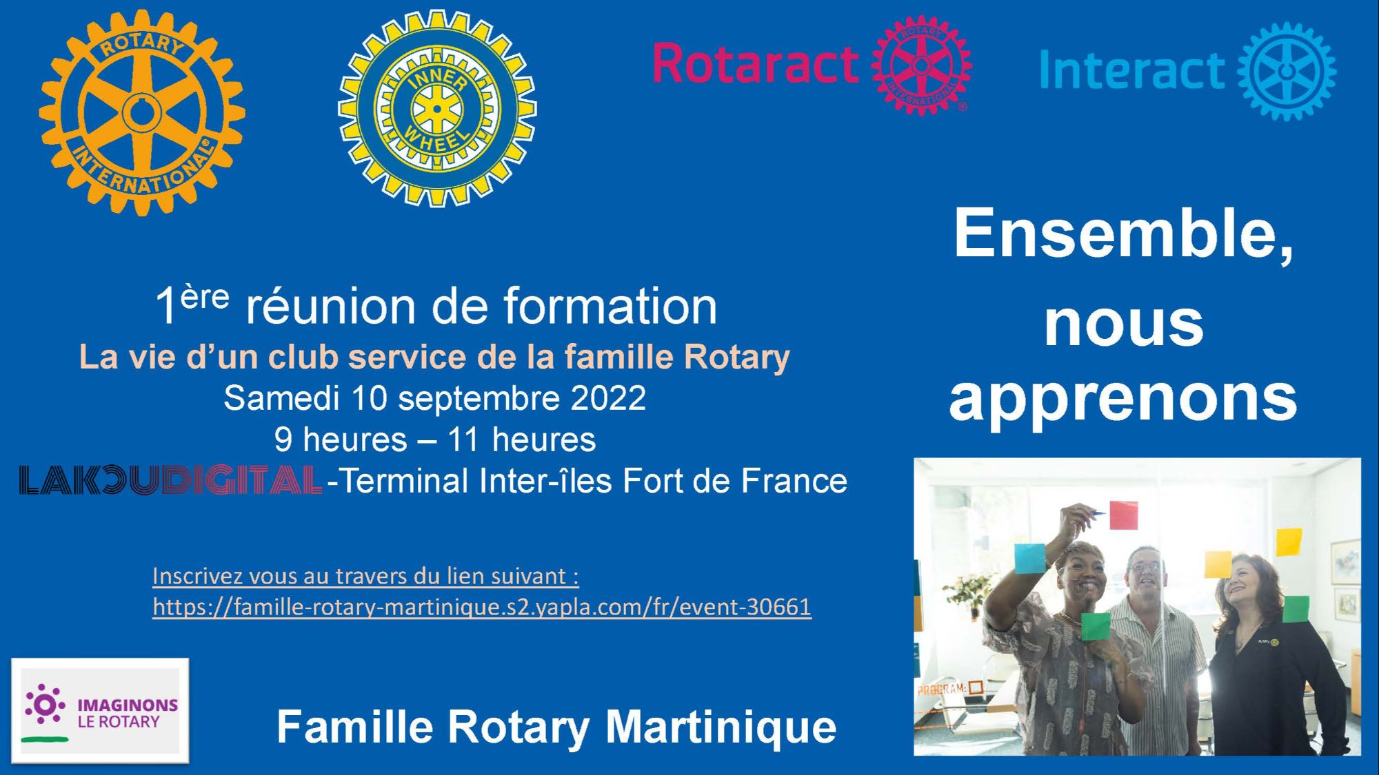 Formation Rotary - La vie d'un club