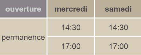 horaires MPO