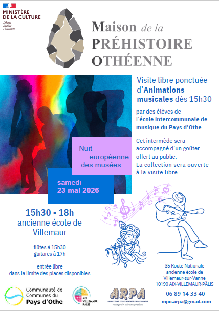 affiche Nuit des Musées MPO 2026
