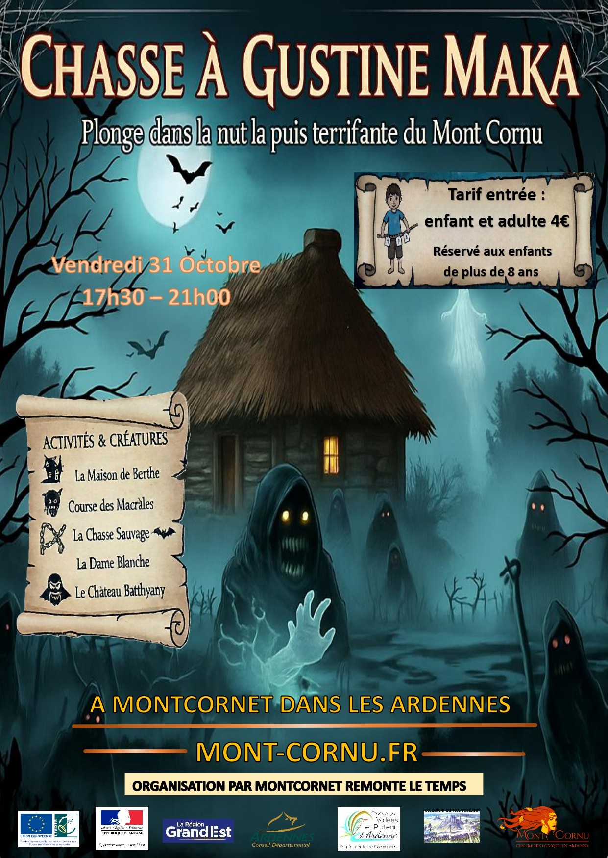 Logo MONTCORNET REMONTE LE TEMPS