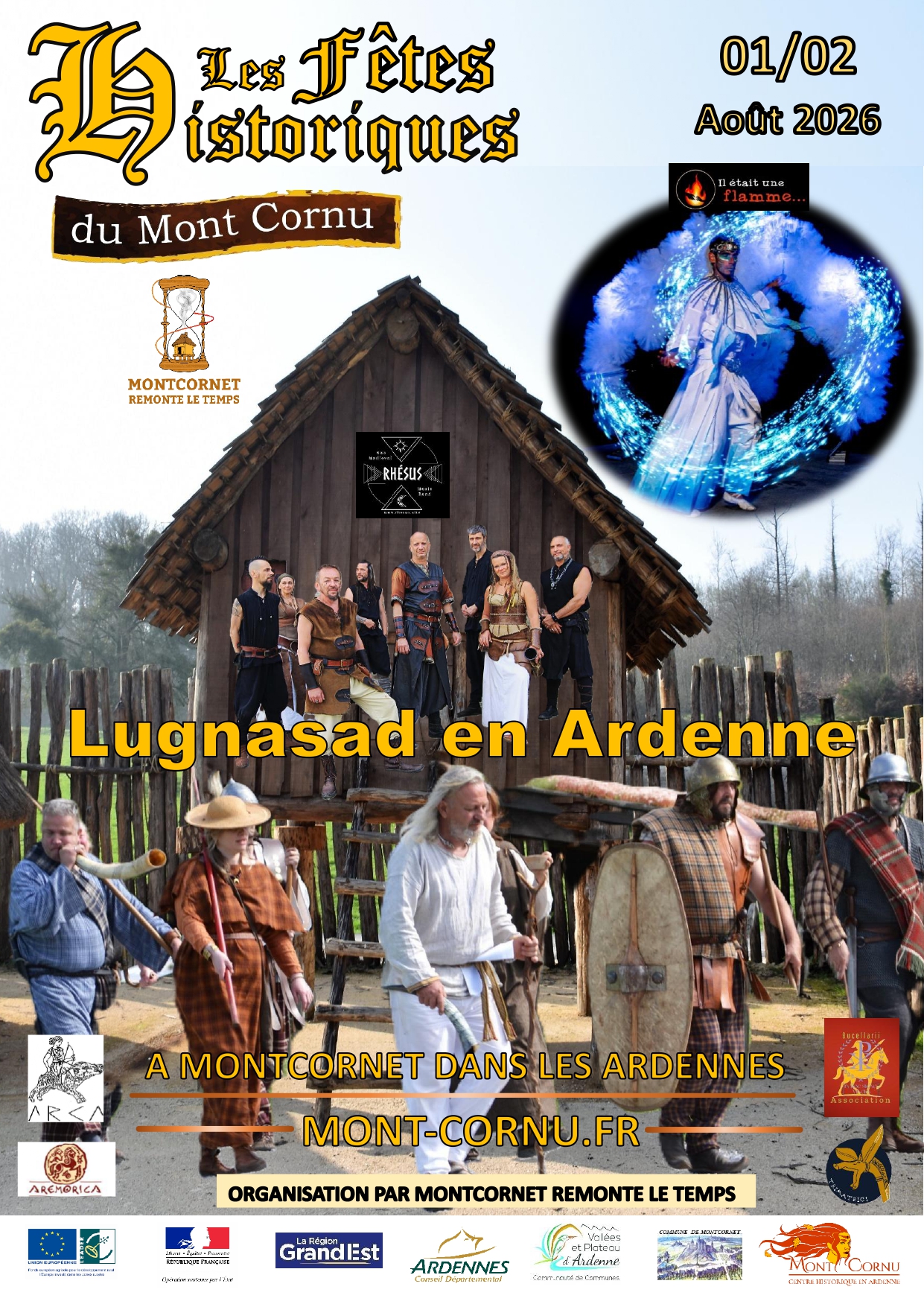 Logo MONTCORNET REMONTE LE TEMPS