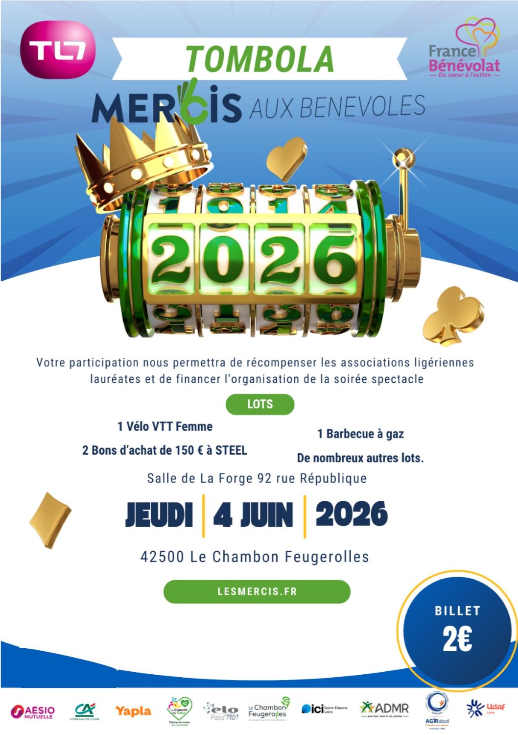 Tombola Les Mercis 2026