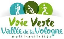 Logo Pour la Voie Verte de la Vallée de la Vologne