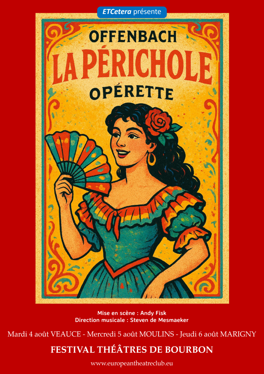 La Périchole, le 4 août à Veauce