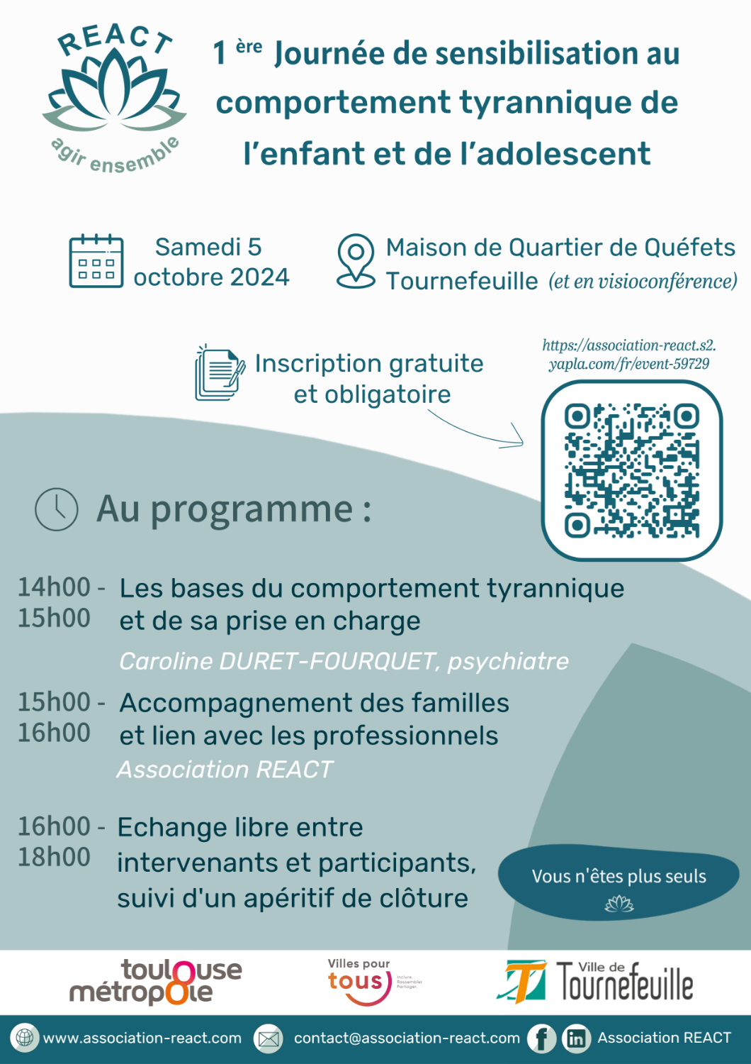 1ère Journée de sensibilisation au comportement tyrannique de l'enfant et de l'adolescent