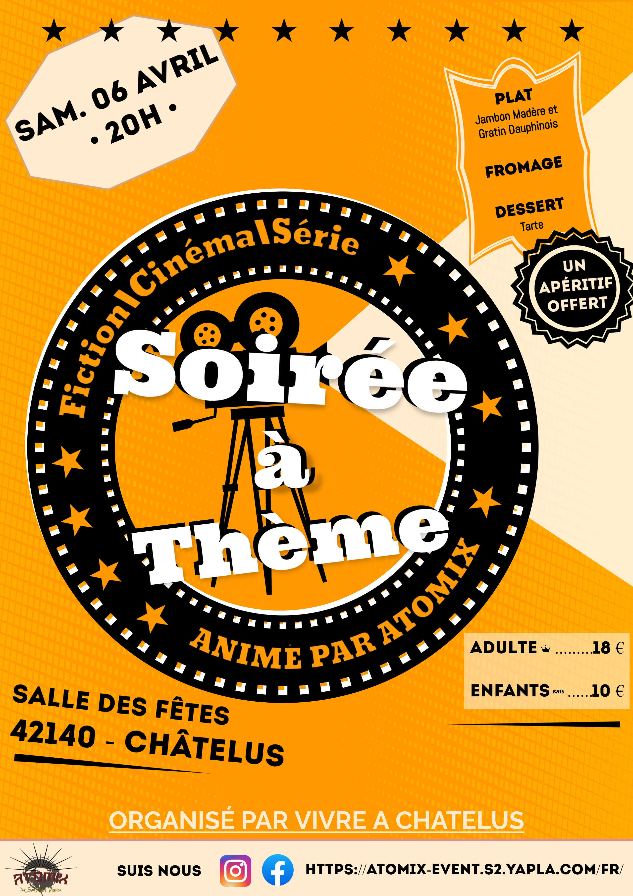 SOIRÉE A THÈME