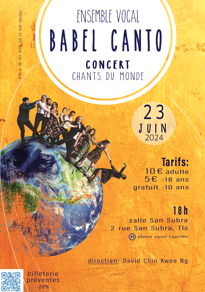 Concert Babel Canto à Toulouse